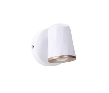 Regleta 1 luz metal color blanco serie adri 7.1cm