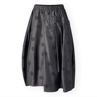 wendy trendy falda skirt 826144 - dots dark grey para mujer