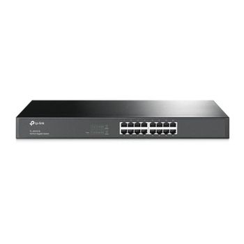 Switch TP-Link TL-SG1016 16 Puertos Gigabit No Administrado Montaje Rack 1U Carcasa Metálica