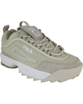 de FILA FILA DISRUPTOR MM LOW ZAPATILLAS BLANCO ANTIGUO BEIGE