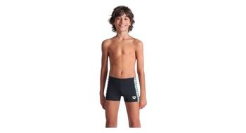 Banador arena racing stripe para nino negro multicolor