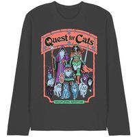 steven rhodes camiseta manga larga quest for cats para hombre