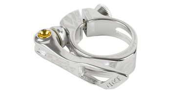 Insight abrazadera de  div sillin  div de liberacion rapida qr alu diametro 31 8mm plata
