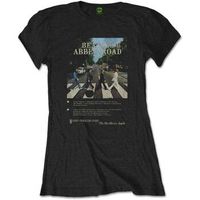 the beatles camiseta manga larga 8 track para mujer