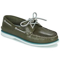 timberland nauticos 2 eye boat leather para hombre