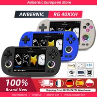 anbernic rg40xx h consola de videojuegos de 40 pulgadas reproductor de juegos retro 64g precargado mas de 5000 juegos sistema portatil linux de 64 bits rg40xxh