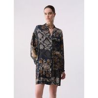 liu jo vestidos vestido corto estampado para mujer