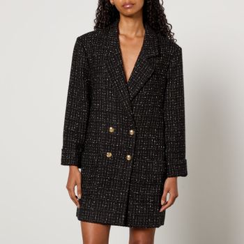 Anine Bing Katharine Tweed Mini Dress - M