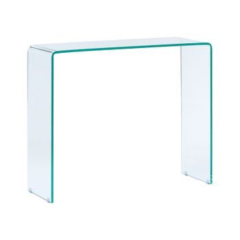 Consola Transparente 90 X 30 Cm Rectangular Minimalista Kendall