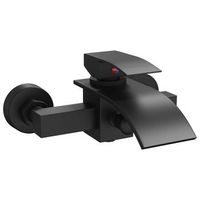 grifo mezclador para ducha negro g 12 pulgadas vidaxl