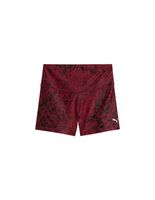mallas de fitness puma tropical speed rojo mujer