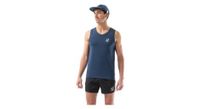 camiseta de tirantes para hombre compressport performance singlet azul