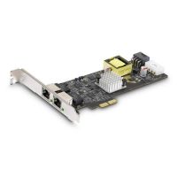 tarjeta de red startech intel i225-v 2 puertos 25gbe poe pcie dual profile