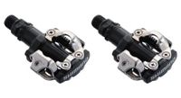 pedales spd shimano m520 clipless mtb negro