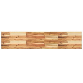 Tablero De Mesa Rectangular Madera Maciza Acacia 120x30x4 Cm Vidaxl