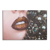 cuadro multicolor cara cm 120x38x80