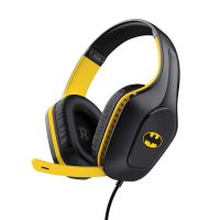 auriculares trust gxt 415bm zirox con cable jack 35 mm para gaming microfono plegable diadema ajustable negro y amarillo