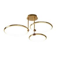 lampara de techo g122-3c gold