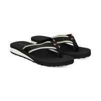 tommy hilfiger chanclas mujer - negro talla 39