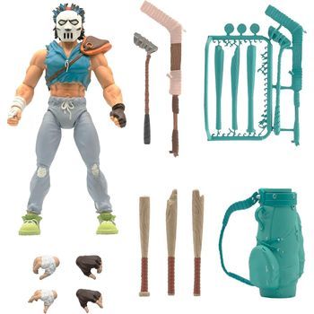 Figura Ultimates Las Tortugas Ninja Casey Jones