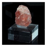 rose fluorite - piedra natural de francia chamonix - cristal curativo y proteccion  5367 ct - certificado de autenticidad incluido  20 x 15 x 13