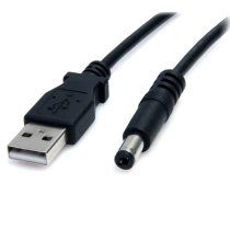 Cable Adaptador 2m USB A Macho a Conector Coaxial Barrel AlimentaciÃ³n Corriente Tipo M 5,5mm 5V DC