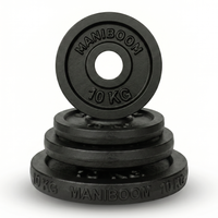 discos de pesas de hierro fundido old school - placas macizas agujero 27mm para barras de 25mm musculacion y gimnasio en casa