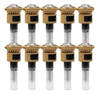 pack 10 - tobera rotator rain bird r-van18 arco fijo de 360  oferta exclusiva