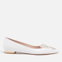 sophia webster womens bufferfly leather ballet flats - uk 4
