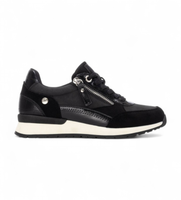 refresh para mujer 17295903-negro zapatillas 172959 negro 40 plano cremallera casual