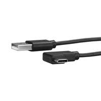cable de 1m usb-a a usb-c acodado a la derecha - cable adaptador usb a a usb tipo c en angulo a la derecha