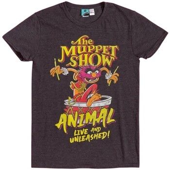 The Muppets Camiseta Animal Live And Unleashed para hombre