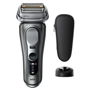 Afeitadora Eléctrica Braun Series 9 PRO+ 9615S, Uso en Húmedo, Laminas de corte 5 +1