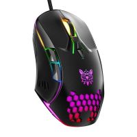 raton onikuma cw902 gaming usb 6400 dpi rgb negro ergonomia 7 botones