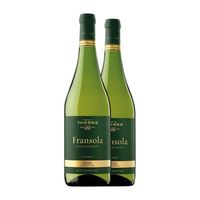 torres vino blanco fransola penedes crianza 75 cl 135 vol pack de 2 unidades