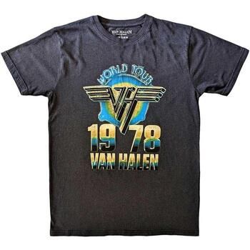 Van Halen Tops y Camisetas World Tour '78 para mujer