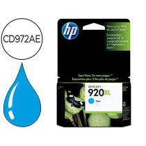HP 920XL CD972AE Cartucho Original Cian (700 pÃ¡ginas)