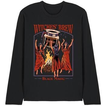 Steven Rhodes Camiseta manga larga Witche's Brew para hombre