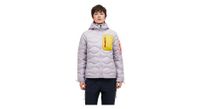 chaqueta acolchada peak performance helium utility down hood violet mujer