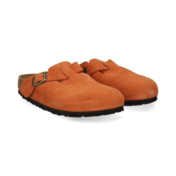 Birkenstock Zuecos Mujer - Naranja Talla 36n
