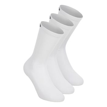 NEO Flyweight Calcetines para correr Pack de 3 Unisex-blanco