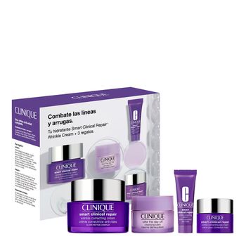 Clinique Cosmética Facial Smart Wrinkle Correcting Cream Estuche