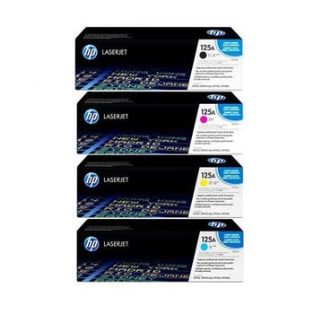Original Multipack HP Colour LaserJet CP1515n Printer Toner Cartridges (4 Pack) -CB540A