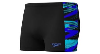 Banador speedo men s eco  h boom panel aqsh negro y azul