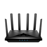 cudy lt12 router wifi ac1200 4g lte doble banda - 4x puertos gigabit - 6 antenas externas