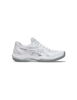 Zapatillas de Tenis ASICS Game Ff Clay/Oc Mujer Blanco/Plata