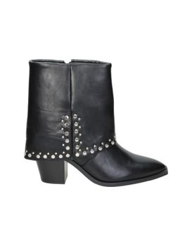 Botines De Tacón D'angela Drb29147 Negros Para Mujer 37