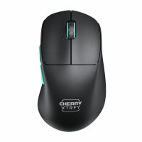 raton cherry xtrfy m64 wireless 26000 dpi negro turquesa ultra ligero 75h