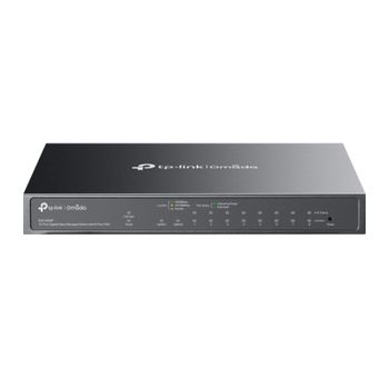 Switch Gestionado TP-Link 10 Puertos Gigabit 8 PoE+ 123W Cloud SFP Sin Ventilador