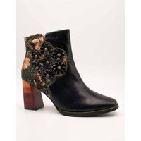 laura vita botines olympeo 03 noir para mujer